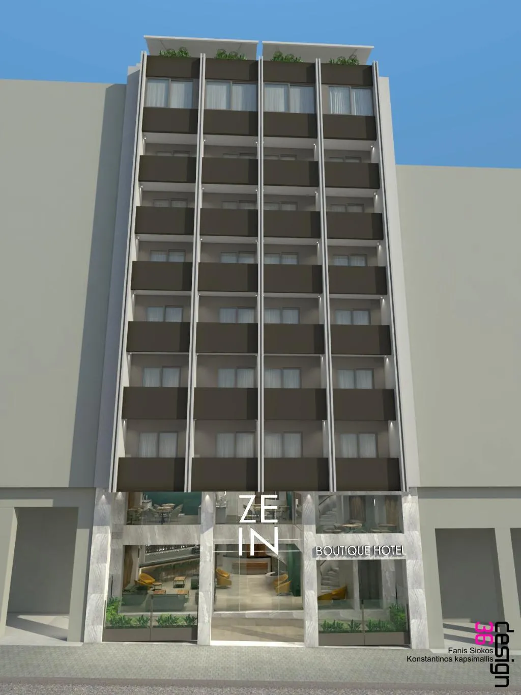 General view, Zein Boutique Athens Hotel, Athens