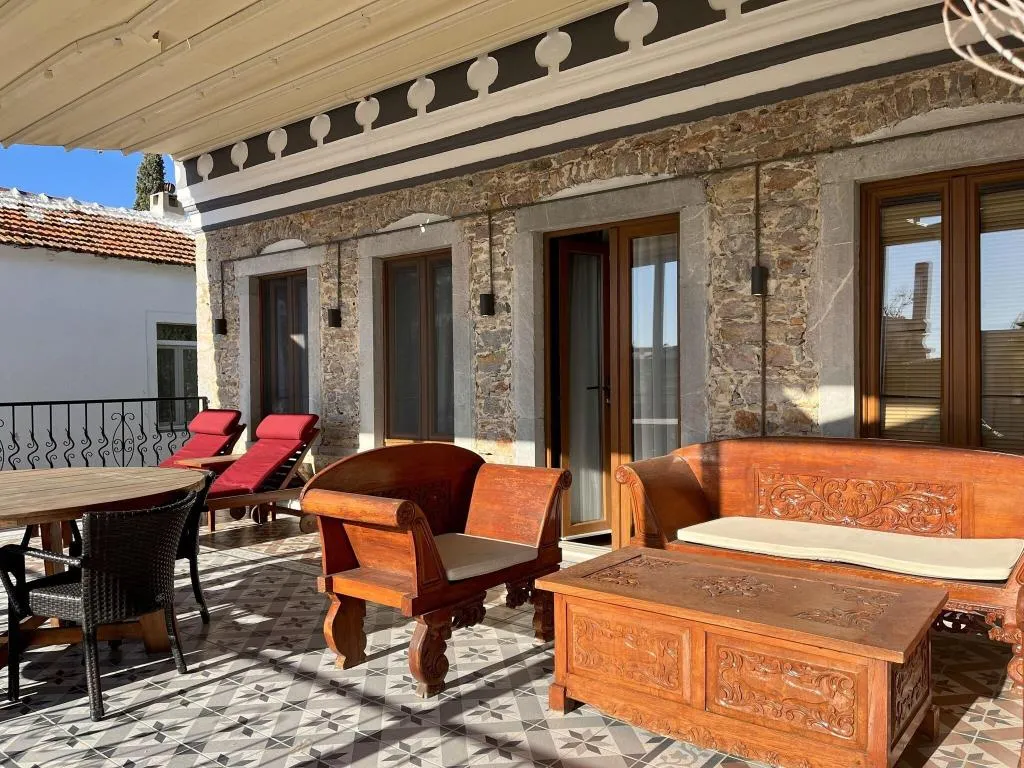 Terrace, Akkan Luxury Hotel, Bodrum