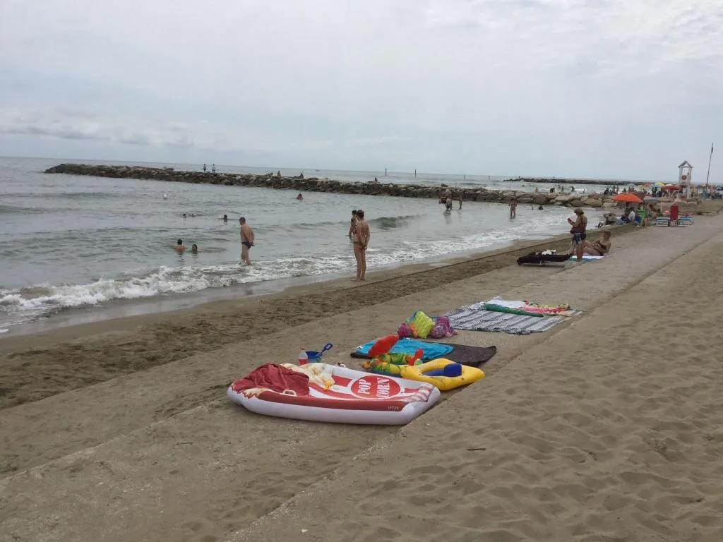 Beach, Hotel Eraclea Palace, Venice