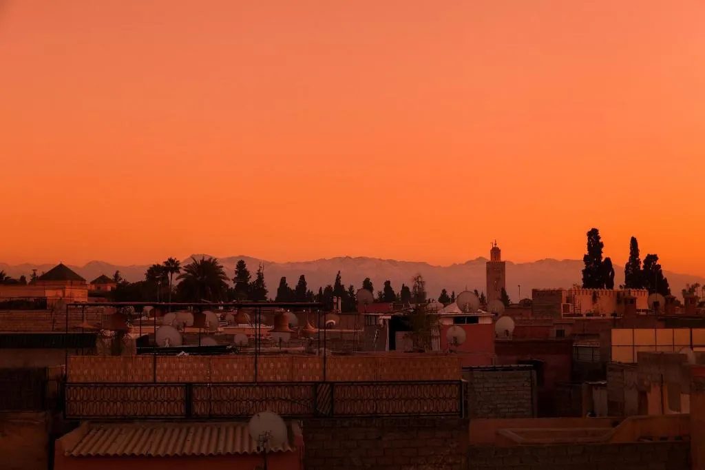 General view, Riad Fuschia, Marrakech