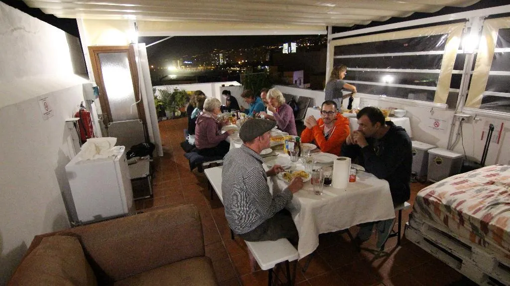 Terrace, Puerto Nest Hostel, Tenerife