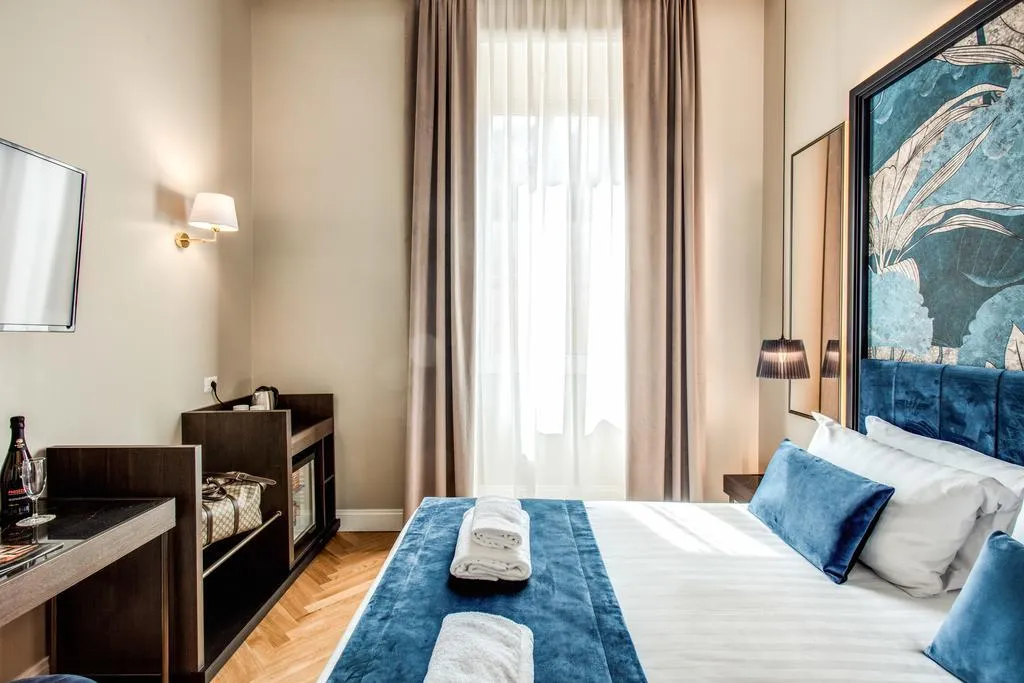 Room, Hotel 55 Fiftyfive, Rome