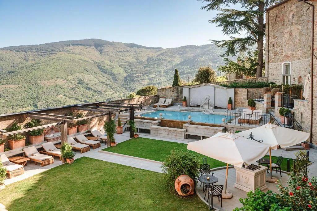 Terrace, Monastero di Cortona Hotel & Spa, Perugia