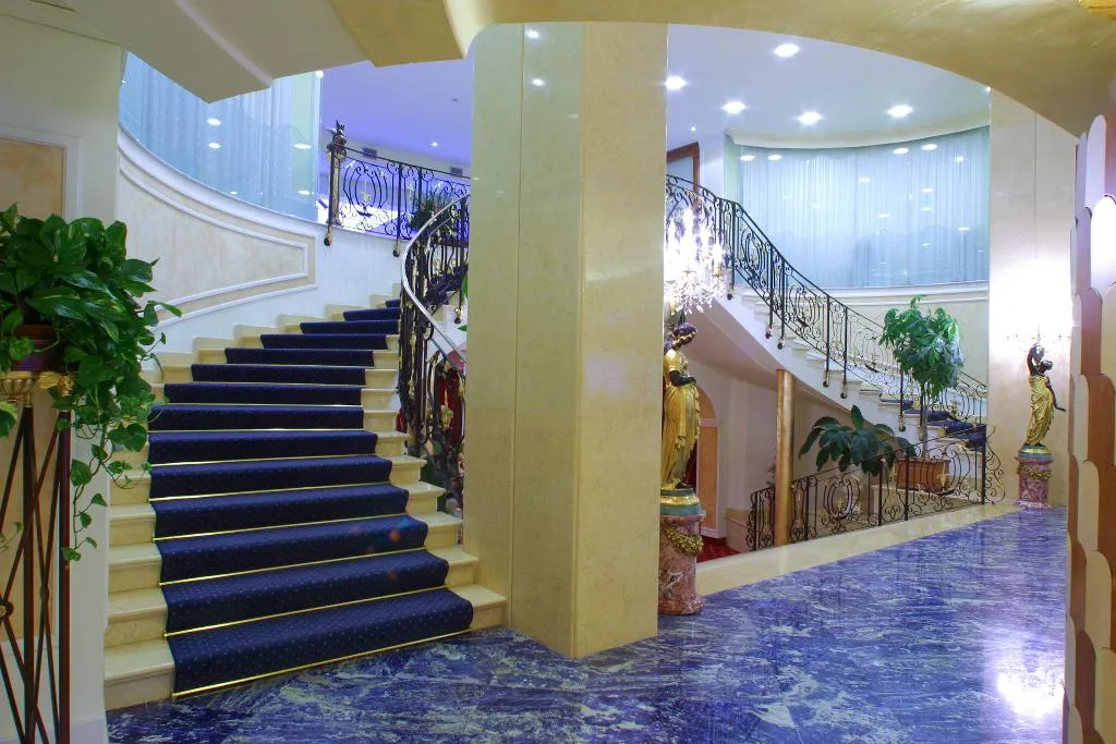 Lobby, Grand Hotel La Pace, Naples