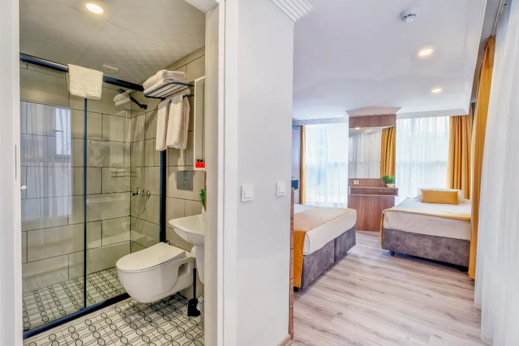 FAMILY ROOM TWO BEDROOMS ONE BATHROOM Room, Terra Rossa Suites, Antalya