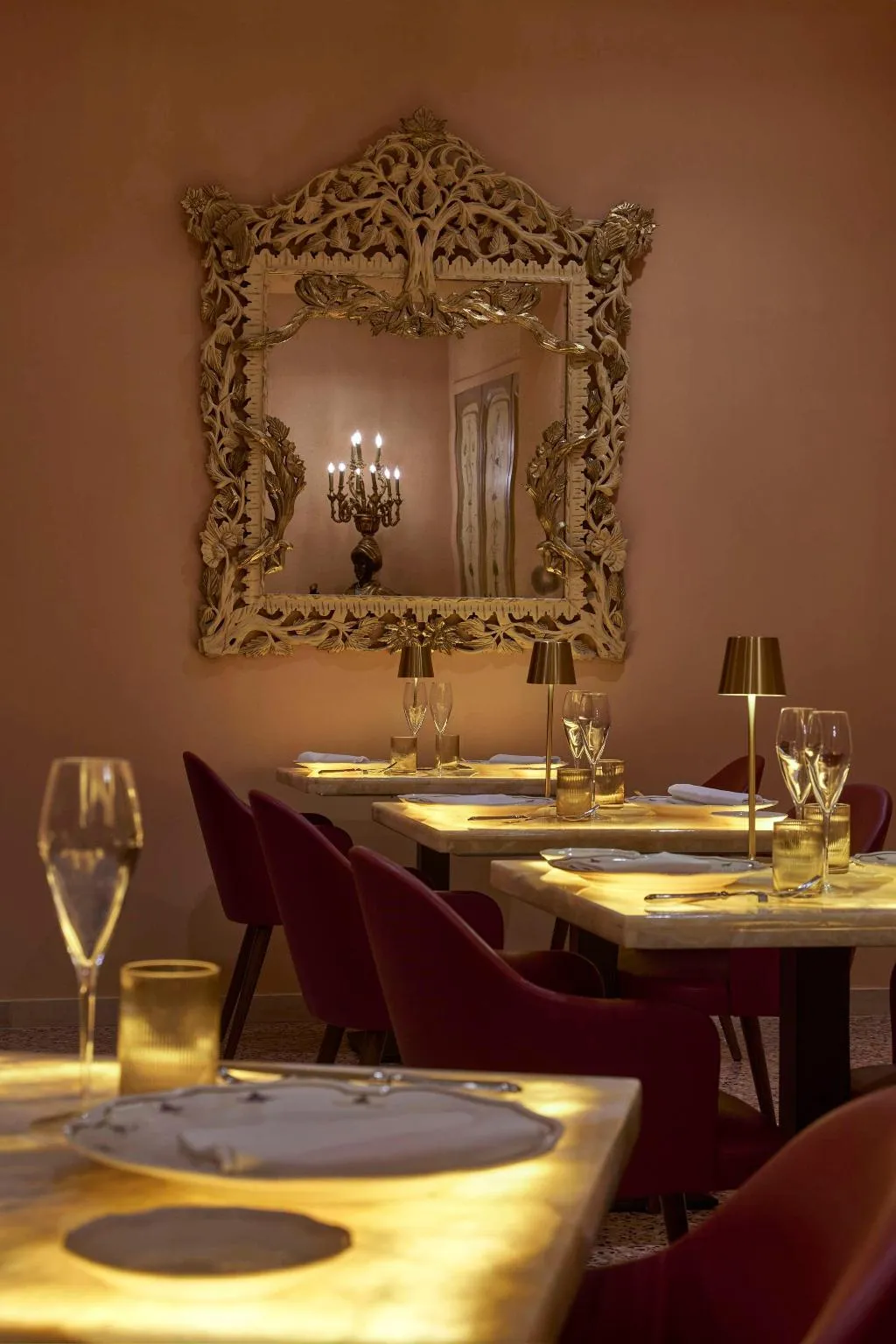 Restaurant, Golden Tulip Rome Piram, Rome