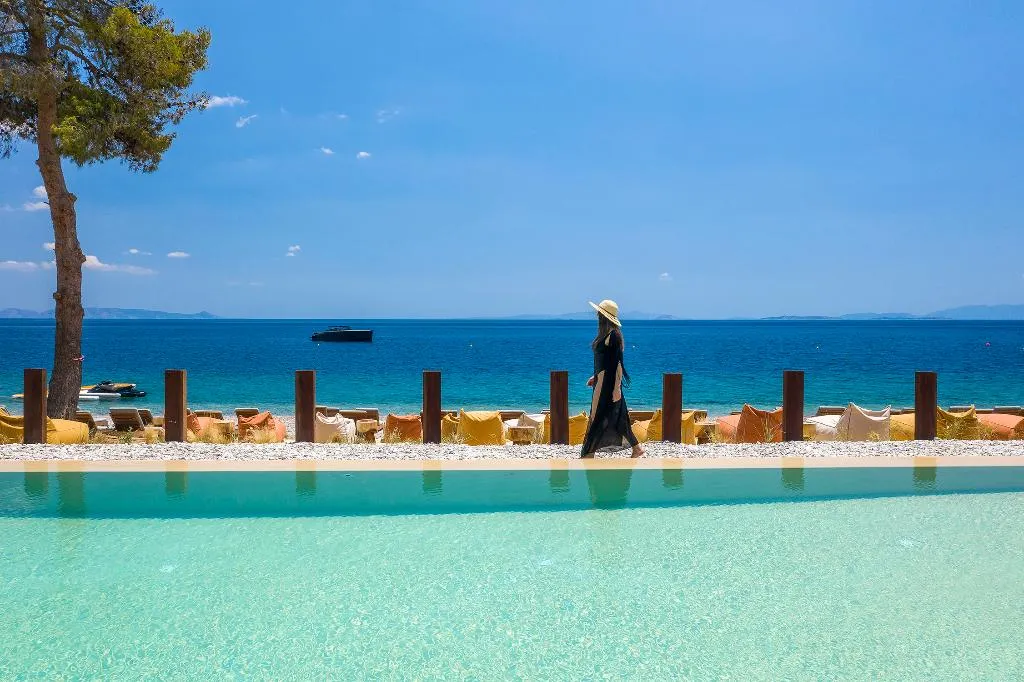 Pool, Isla Brown Corinthia Resort & Spa, Curio Collect, Athens
