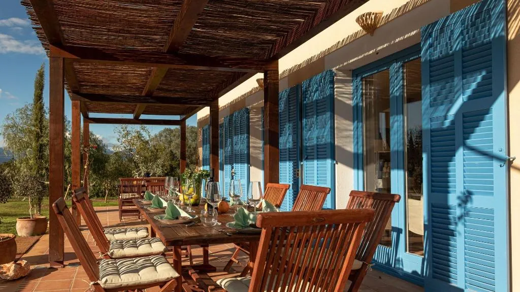 Terrace, Finca Son Miranda, Majorca