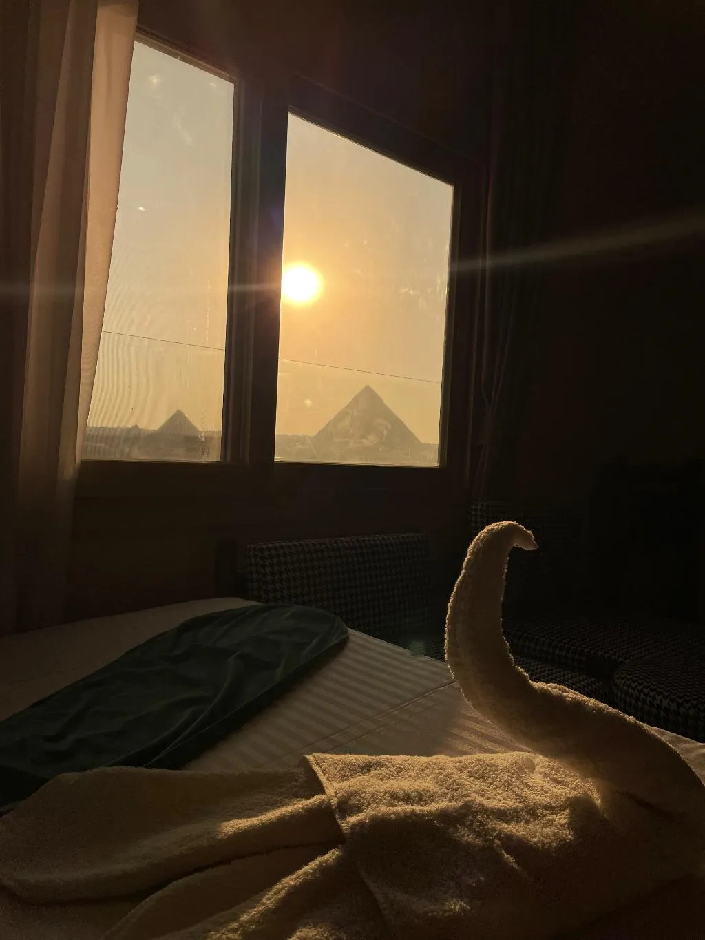 DOUBLE DELUXE ONE BED Room, The Nomad Pyramids Boutique Hotel, Cairo