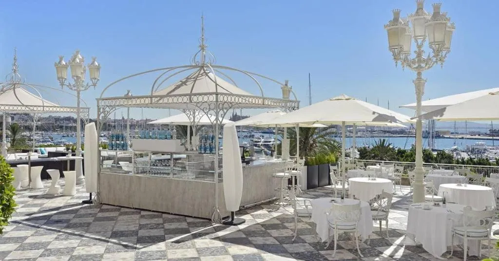 Restaurant, Hotel Victoria Gran Meliá, Majorca