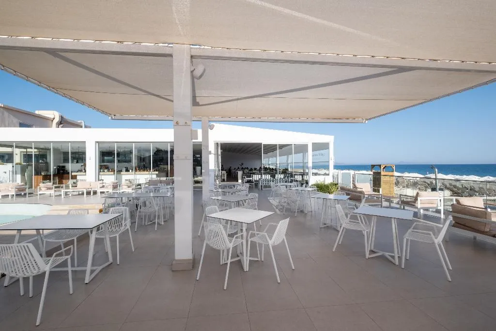 Terrace, Dimitrios Village Beach Resort, Crete