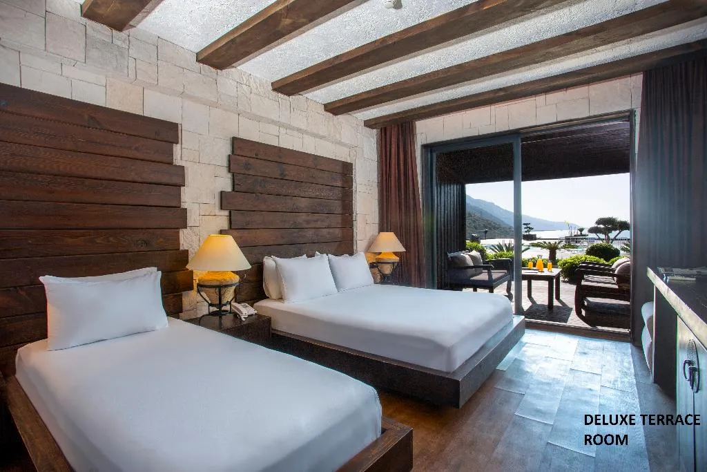 DOUBLE DELUXE WITH TERRACE Room, Manaspark Deluxe Hotel Oludeniz, Dalaman