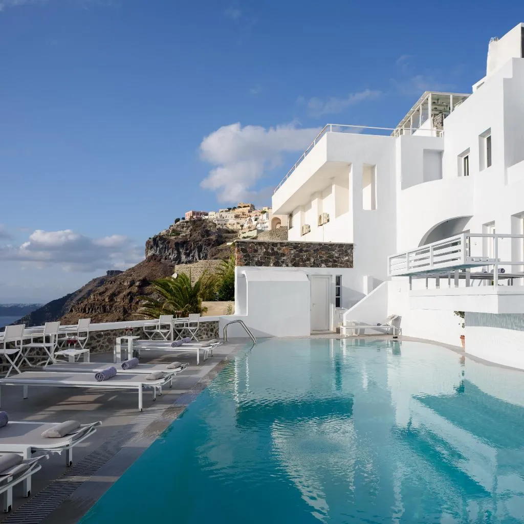 Pool, Panorama Suites, Santorini