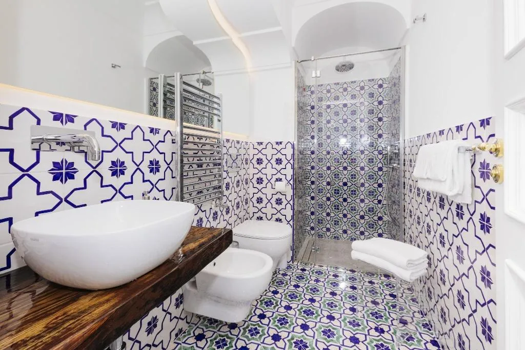 Double or Twin SEA VIEW WITH TERRACE Room, La Bizantina, Naples