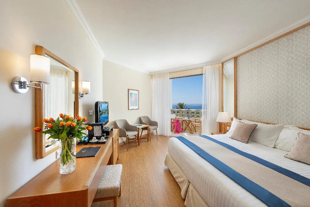 Double or Twin SEA VIEW Room, Constantinou Bros Athena Beach Hotel, Cyprus