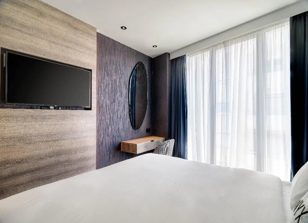 DOUBLE PARTIAL SEA VIEW Room, NYX Hotel Limassol, Cyprus