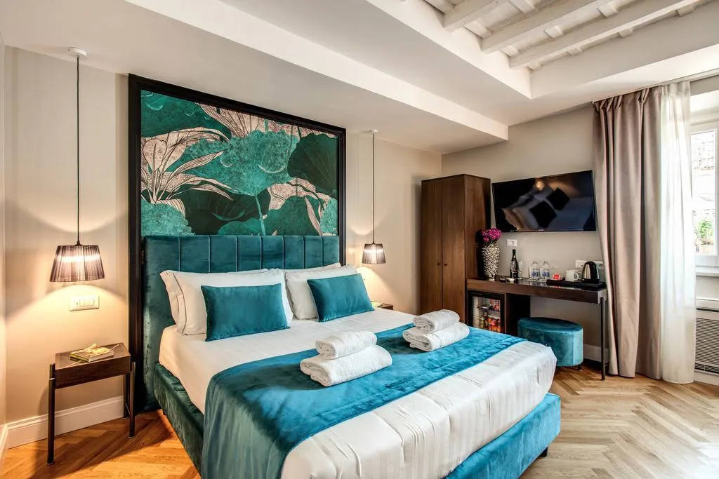 Room, Hotel 55 Fiftyfive, Rome
