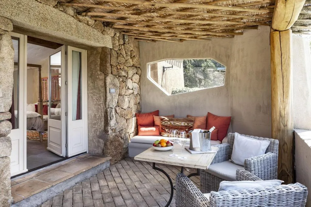 Terrace, Petra Segreta Resort & Spa, Olbia