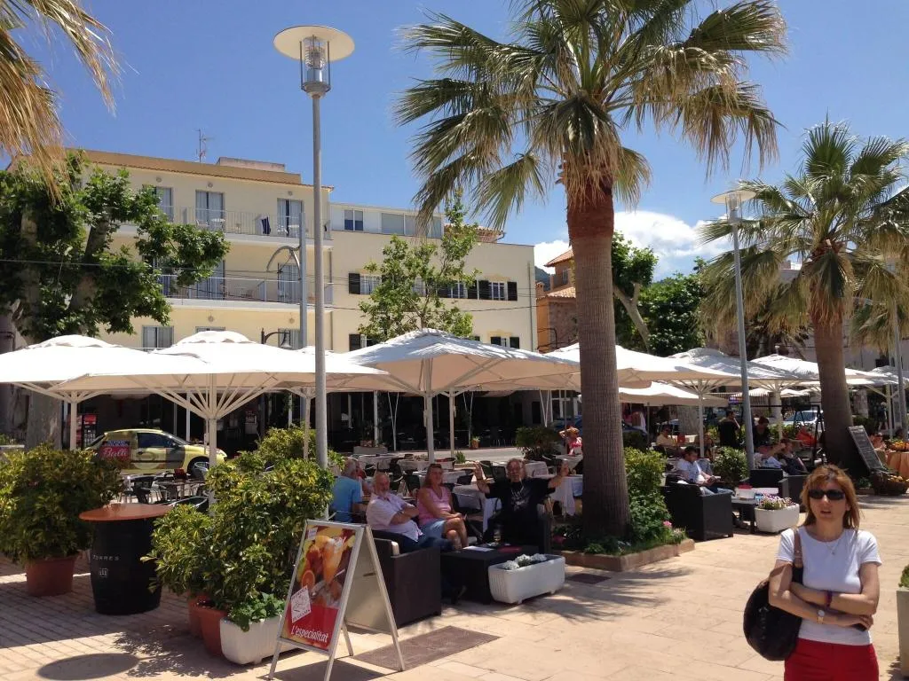 Terrace, Miramar, Majorca