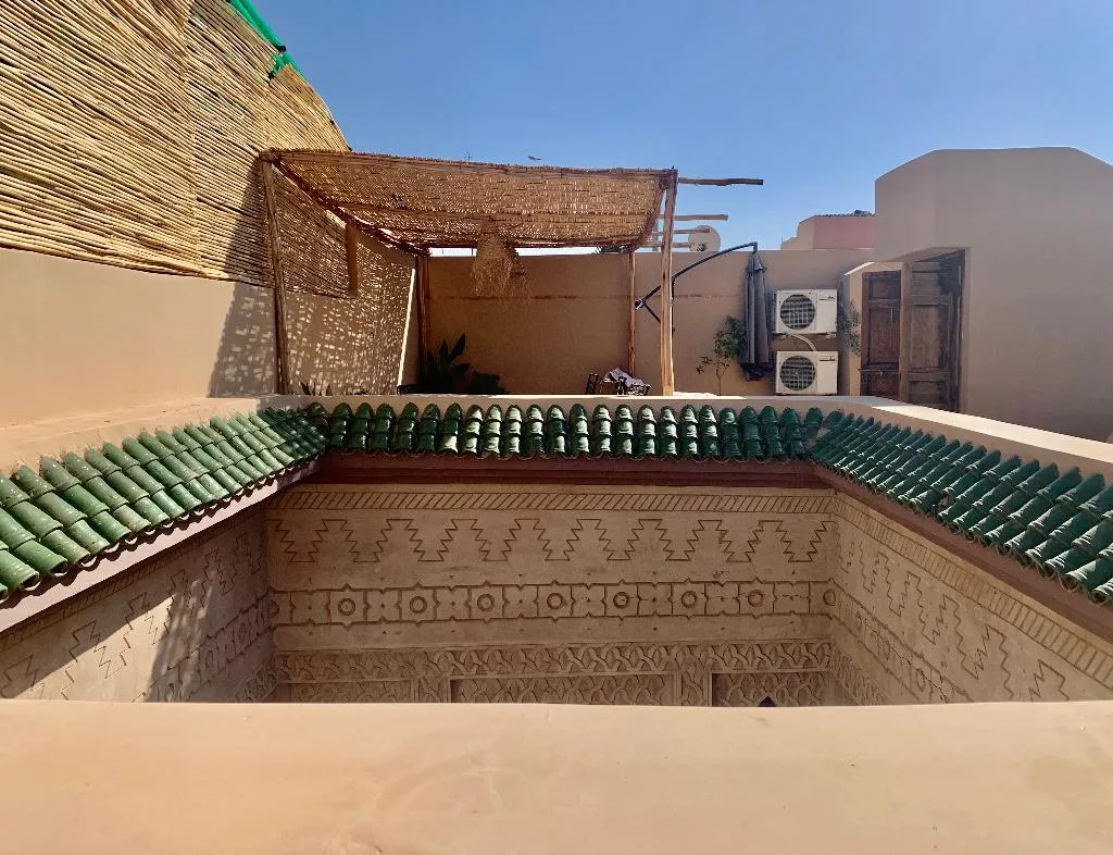 Terrace, Riad Laksiba, Marrakech