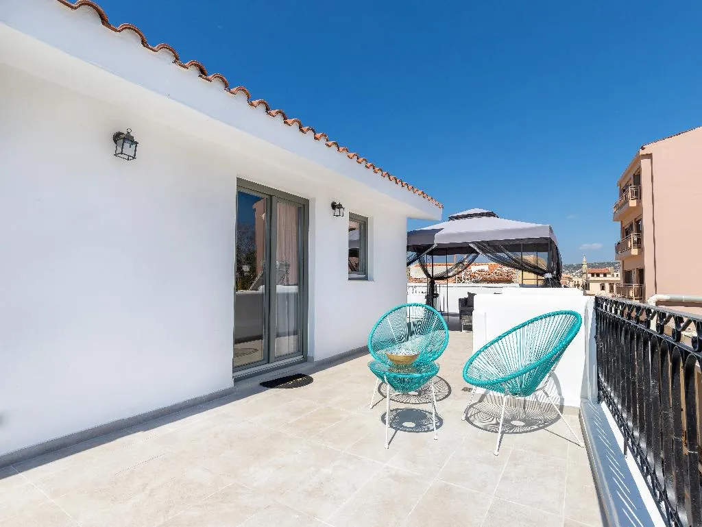 JUNIOR SUITE DELUXE WITH TERRACE Room, Metropolitan Pearl Boutique Hotel, Crete