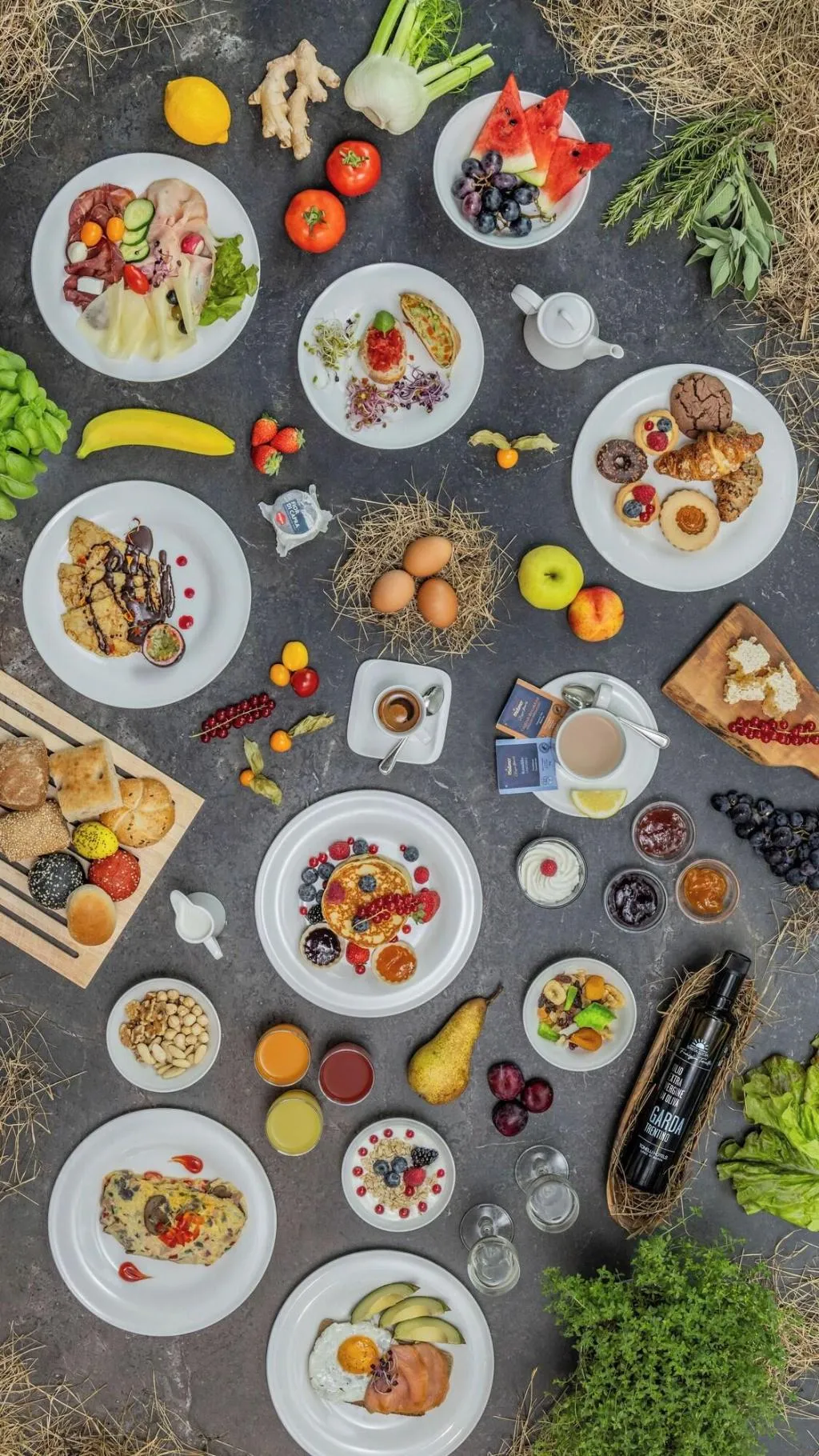 Restaurant, Hotel Garda, Milan
