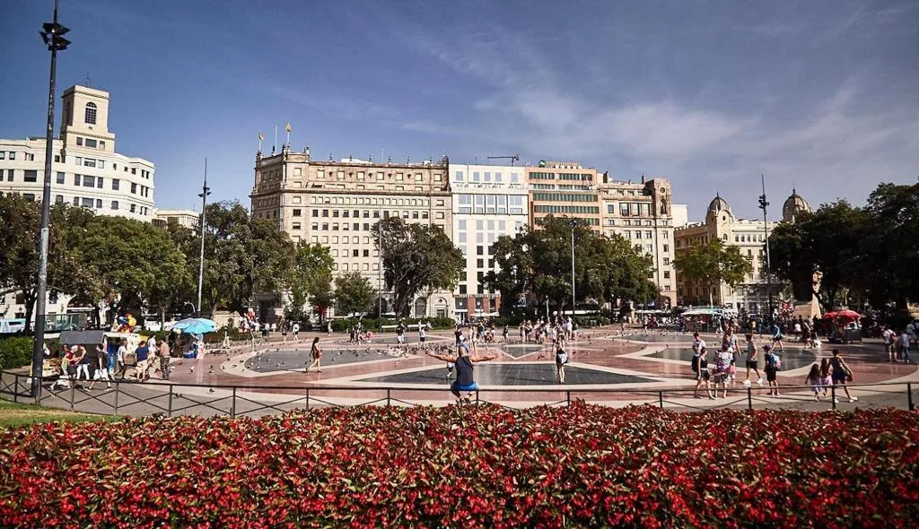 General view, Ronda Lesseps, Barcelona