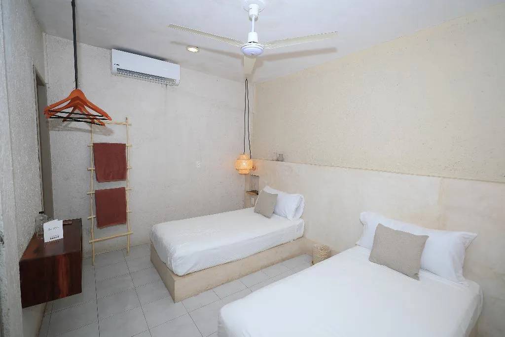 TWIN BASIC Room, Hotel Noah & Bistro Tulum, Cancun Area