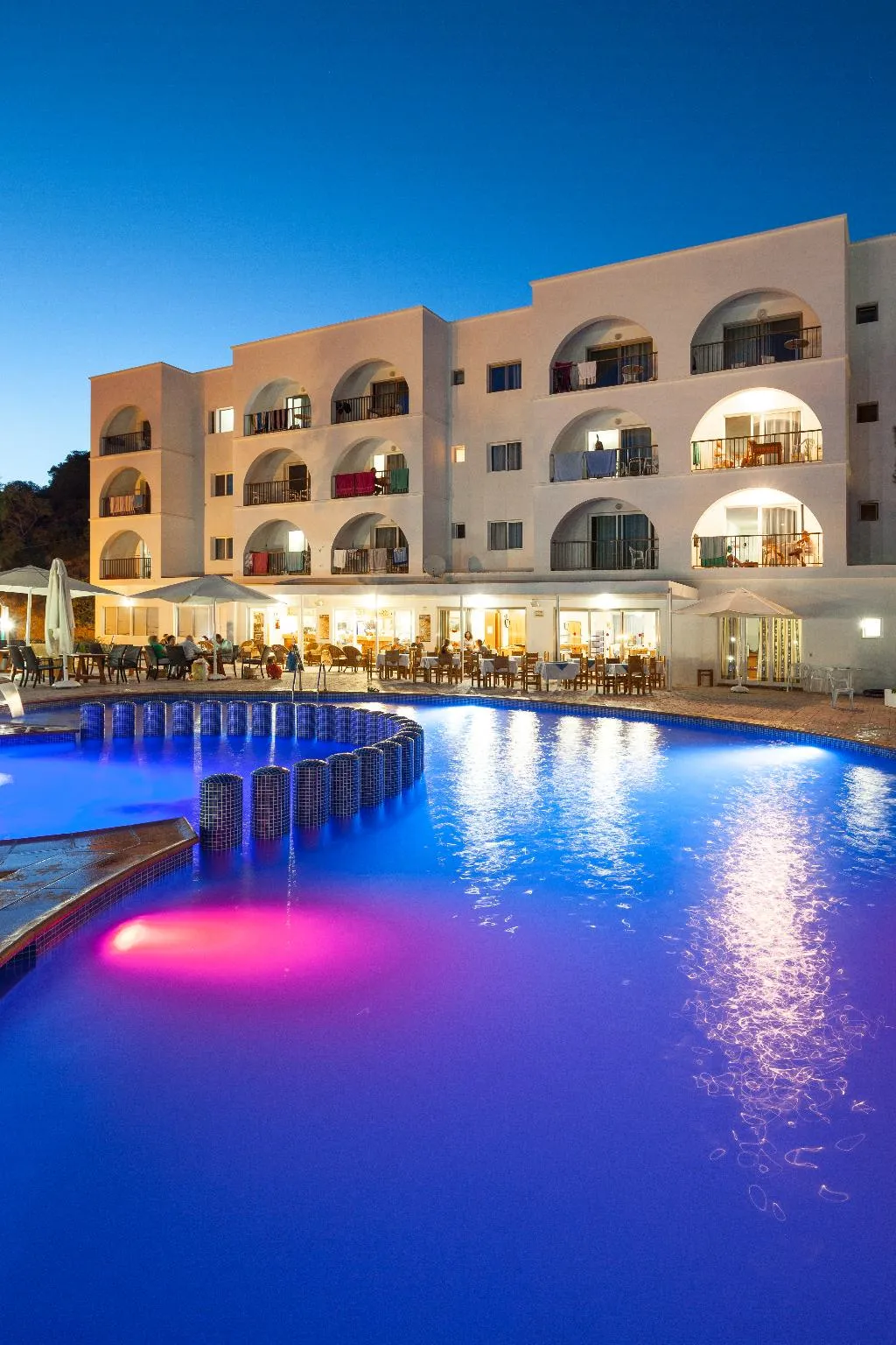 General view, Puerto Cala Vadella, Ibiza