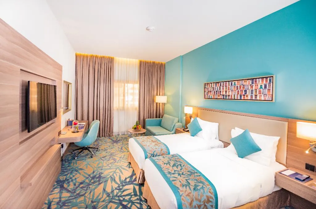 Room, MENA Plaza Hotel Albarsha, Dubai