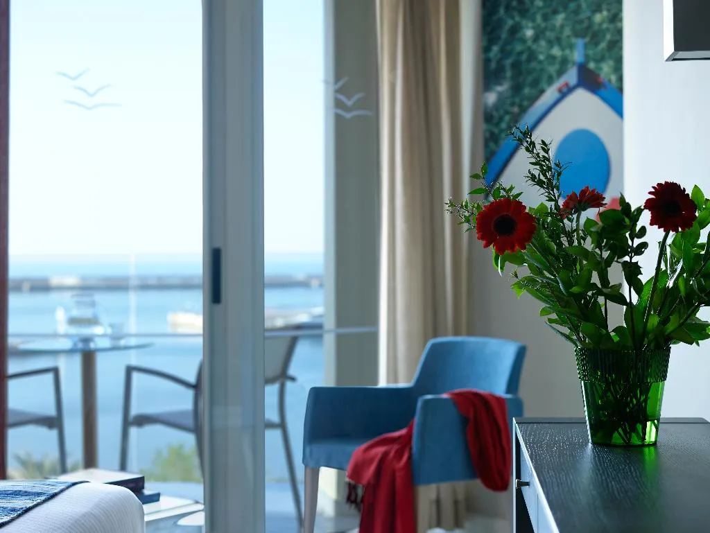 JUNIOR SUITE SEA VIEW Room, Kyma Suites Beach Hotel, Crete