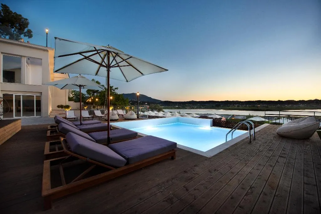 Pool, The Royal Grand Hotel, Corfu