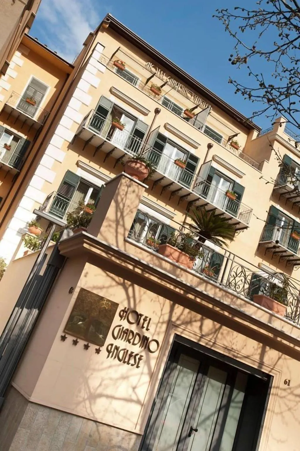 General view, Hotel Giardino Inglese, Palermo