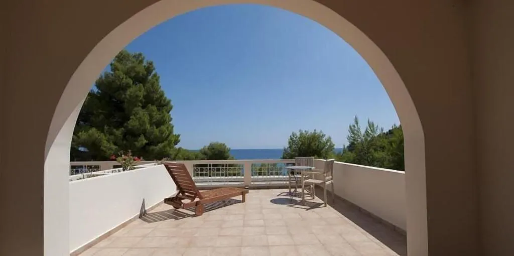 Terrace, Alonissos Beach Bungalows & Suites Hotel, Skiathos