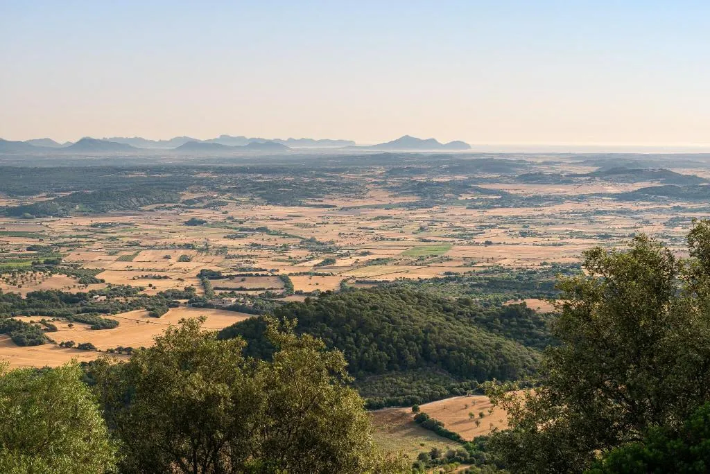 General view, Santuari de Cura, Majorca
