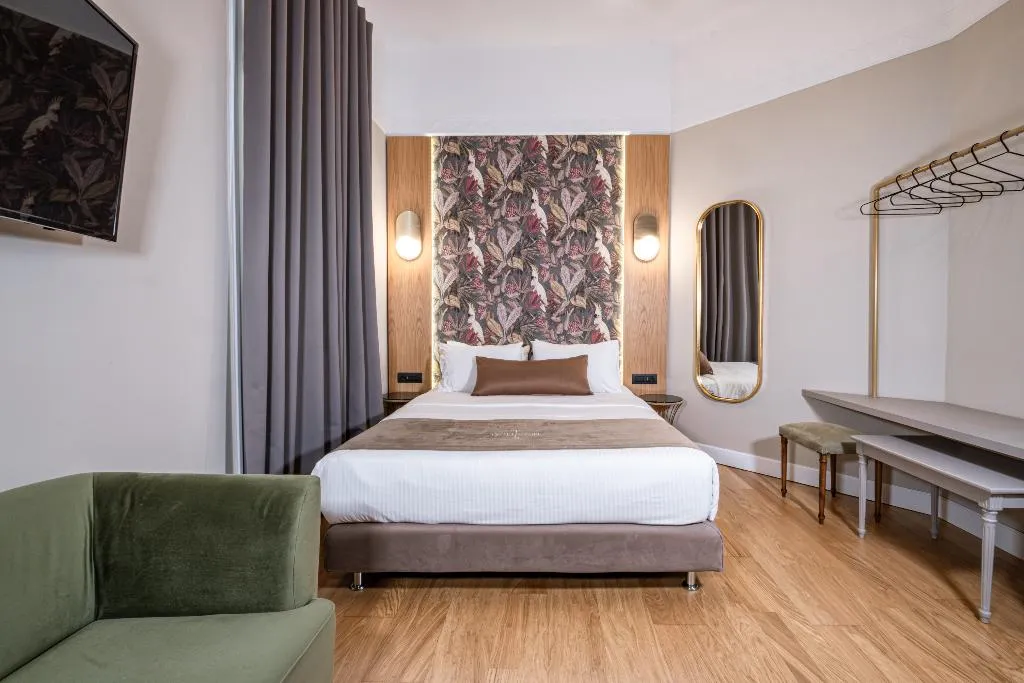 DOUBLE KING SIZE BED Room, Belle Epoque Suites Athens, Athens