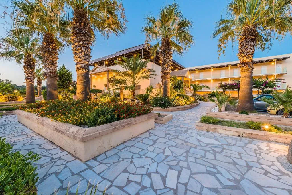 General view, Olive Garden, Rhodes