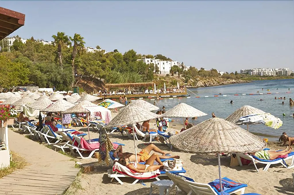 Beach, Meteor Beach Hotel, Bodrum