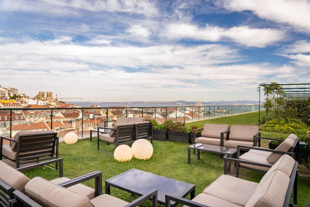 Terrace, Hotel do Chiado, Lisbon