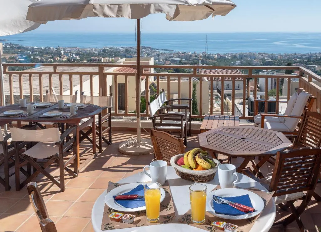 Terrace, Kalimera Village, Crete