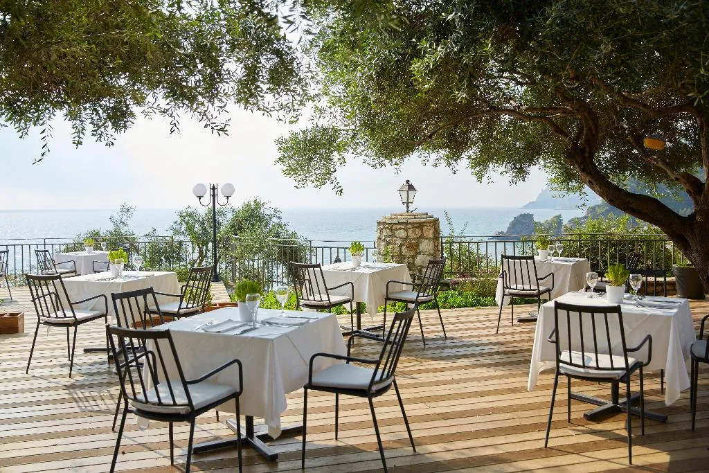 Terrace, Pelekas Monastery, Corfu