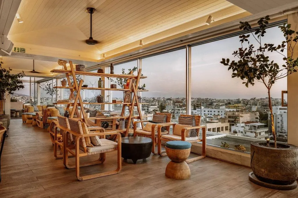 Terrace, Athens Marriott Hotel, Athens