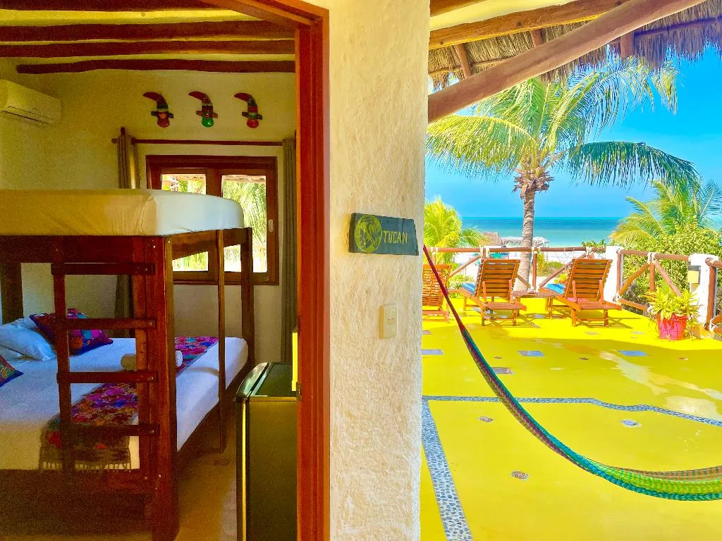 DOUBLE BUNK BED Room, Casa Luz Holbox, Cancun Area