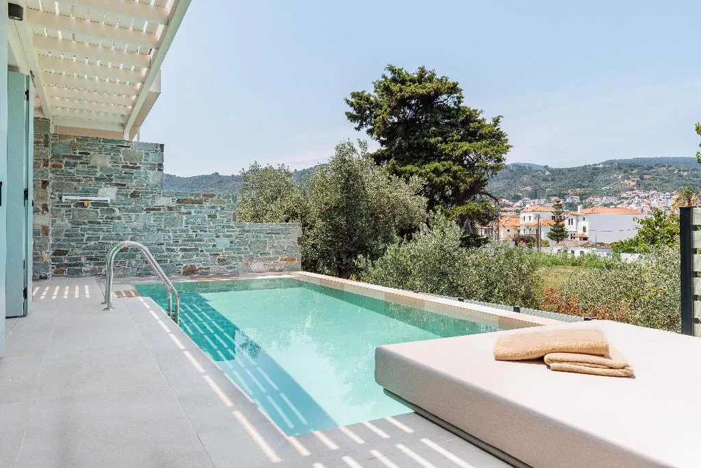VILLA SEA VIEW WITH PRIVATE POOL Room, Minnŏ Boutique Hotel & Spa, Skiathos