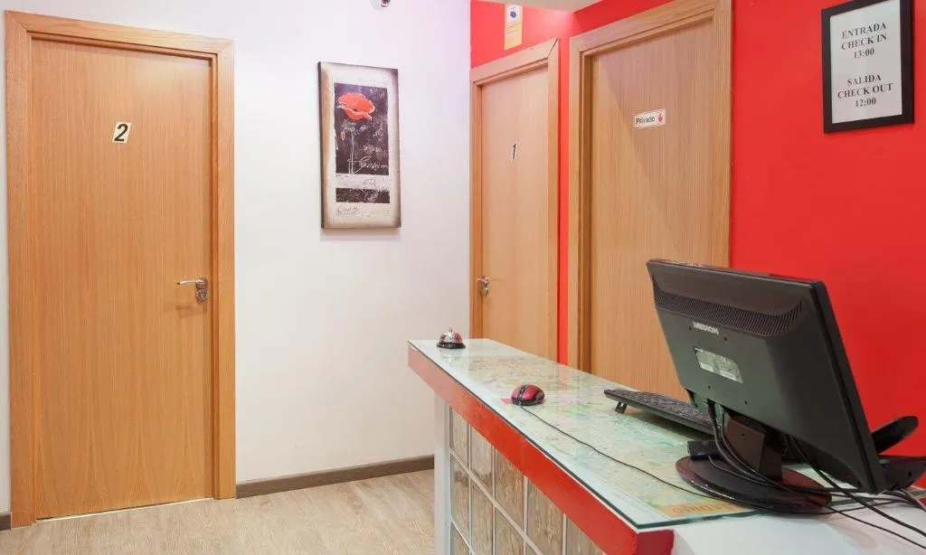 Lobby, Hostal Abril, Madrid
