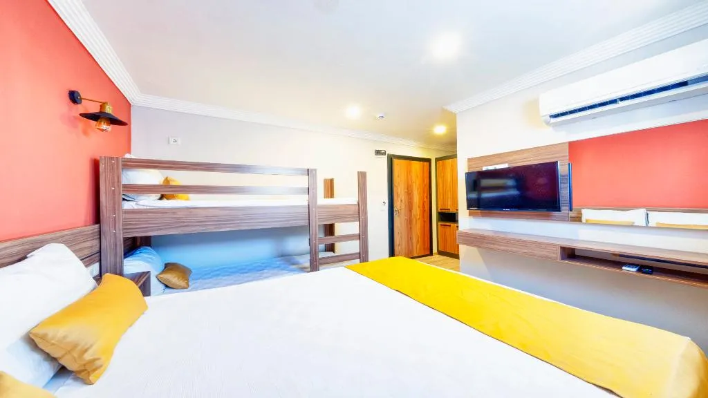 QUADRUPLE BUNK BED Room, Terra Rossa Suites, Antalya