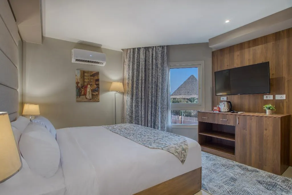 DOUBLE WITH VIEWS Room, Nozol Pyramids Hotel & SPA, Cairo