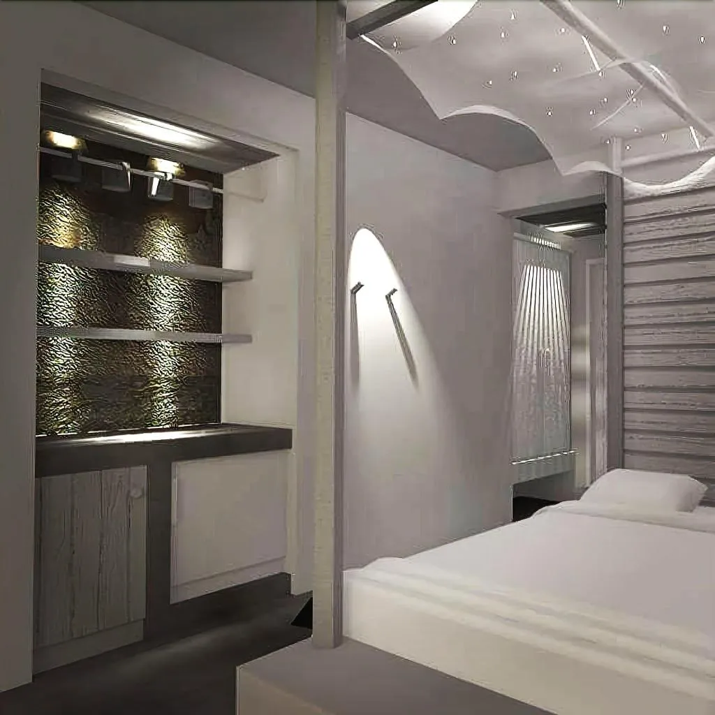 Room, Makris Beach Hotel, Santorini