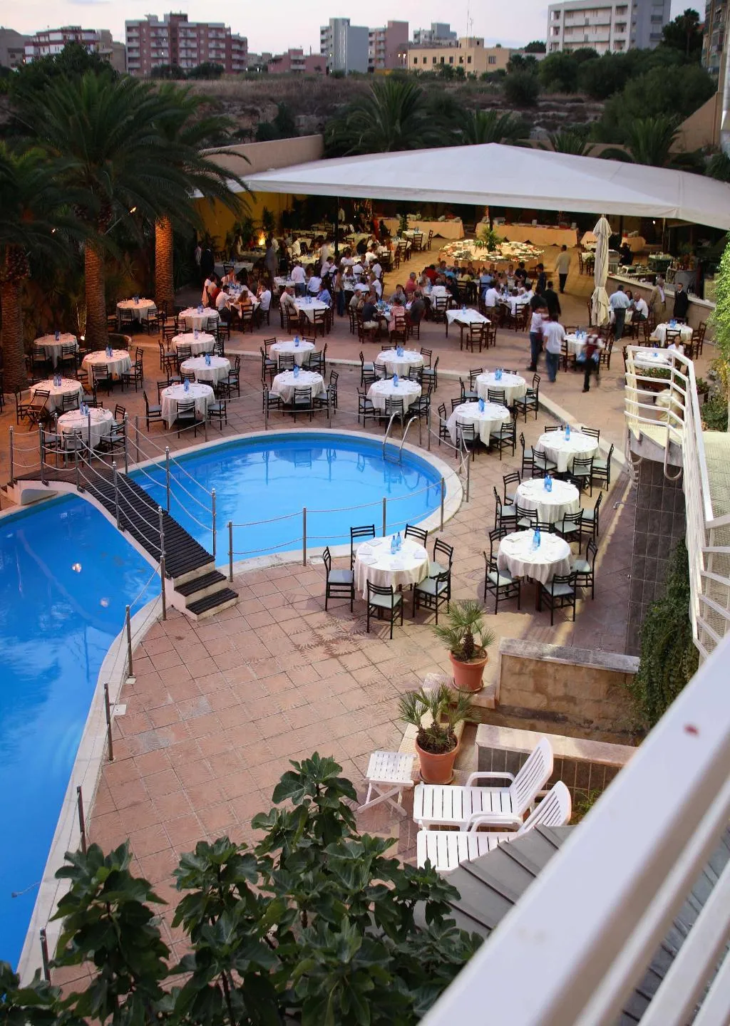 Restaurant, Hotel President, Palermo
