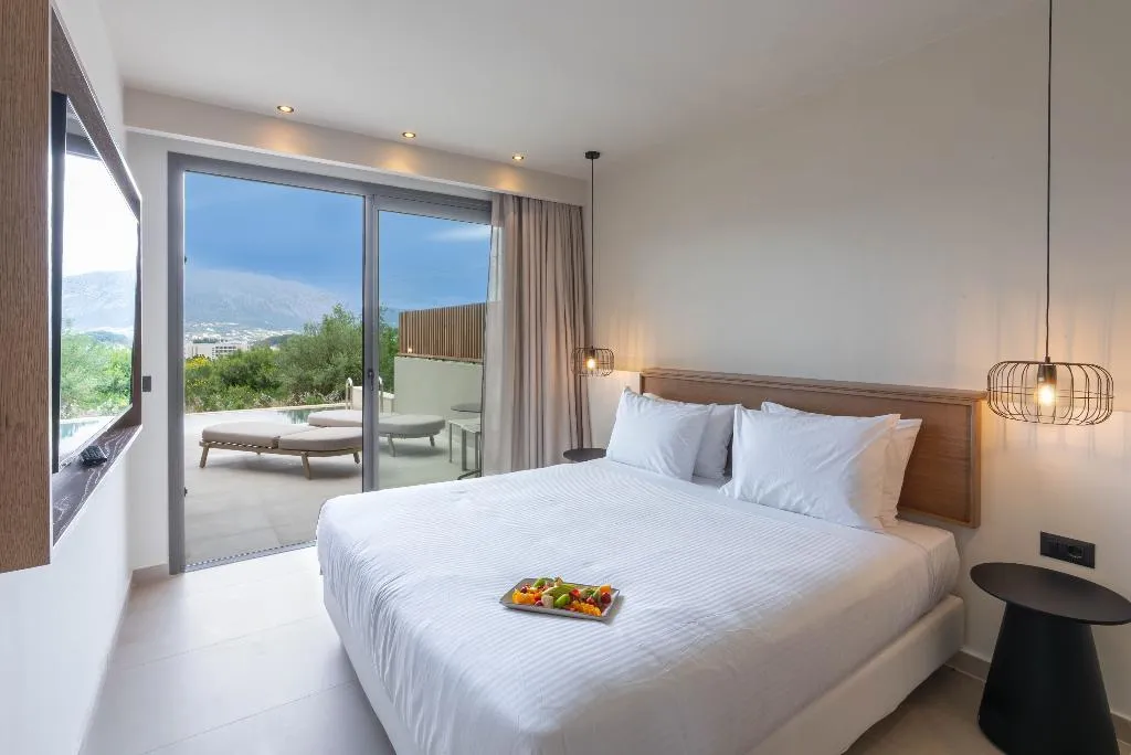 JUNIOR SUITE WITH PRIVATE POOL Room, Iolida Corfu Resort & Spa, Corfu